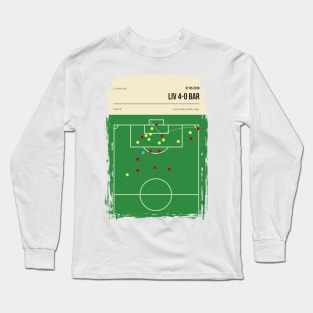 Liverpool Corner Against Barcelona 4-0 CL Semi Final Long Sleeve T-Shirt